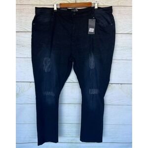 Steve's Jeans Mens‎ Size 42X30 Regular Fit Bleached Distressed Jeans New Mis Tag
